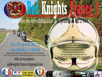 Journée sécurité routière des Red Knights France