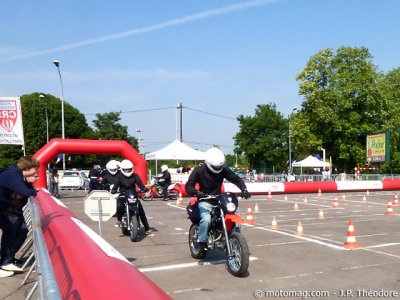 Piste GemaPrévention : 15 motos et scoots