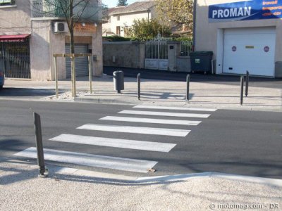 Casque d’Ane à Monteux (84) pour ses poteaux