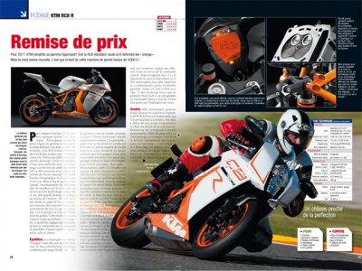 Moto Mag 275 (mars 2011) : essai KTM 1190 RC8-R