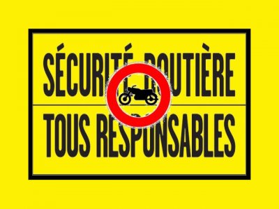 Sécurité routière : interdit aux motards...