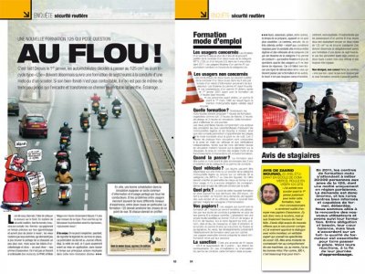 Moto Mag 275 (mars 2011) : enquête formation 125