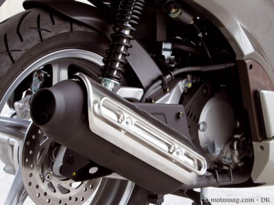 Essai Honda 125 SH : bien suspendu
