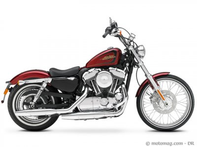 News 2012 Harley Sportster 72 : dépouillement
