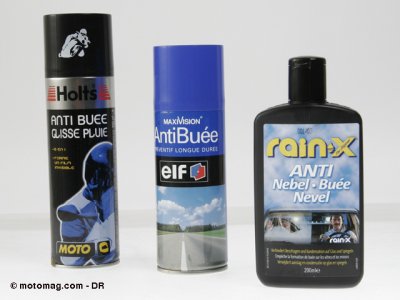 Entretenir son casque : anti-buée