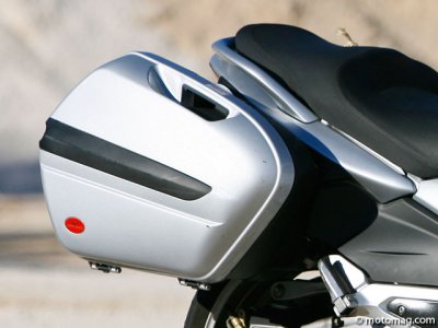 Moto Guzzi 1200 Norge : bagagerie à vérifier