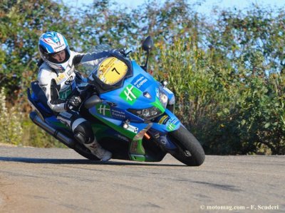 Moto tour 2012 - étape 6 : Barbara Collet