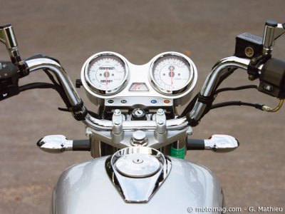 Yamaha YBR 125 Custom : finition moyenne