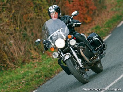 Moto Guzzi 1100 Vintage : conduite