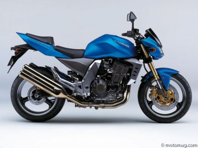 Kawasaki Z1000 : géométrie positive