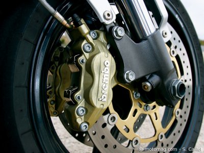 Moto Guzzi 1100 Griso : freins