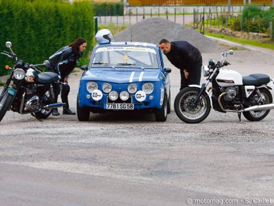 Guzzi Classic – Triumph Bonneville : souvenirs...