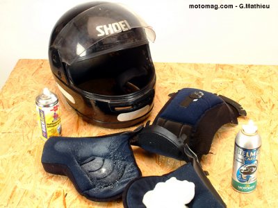 Entretenir son casque : les mousses intérieures