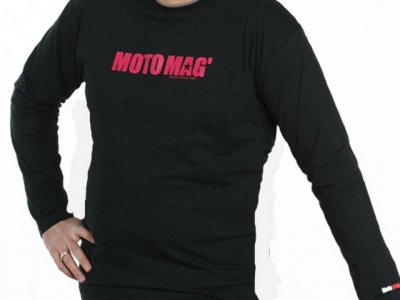T-shirt manches longues : marquage Fuchsia