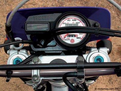 Yamaha TT-RE 600 : tableau de bord minima