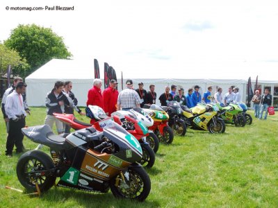 Le TT électrique : un paddock encore claircemé