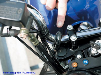 4- Arrimer sa moto : attention aux câbles