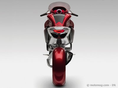 Honda V4 Concept : futuriste, mais pas trop