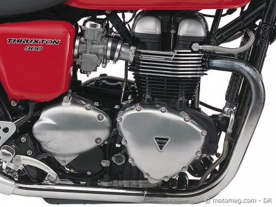 Triumph 900 Thruxton : moteur