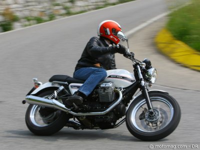 Essai Guzzi V7 Classic : comportement