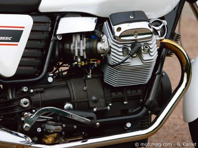 Guzzi Classic : moteur vivant