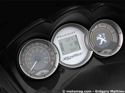 Peugeot 125 City-Star 2011 : tableau de bord