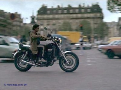 Tchao Pantin : à Bastille en Honda 750 VF custom