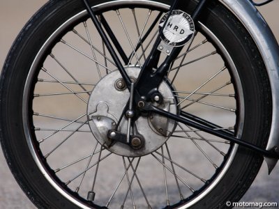 1000 Vincent Rapide : double tambour