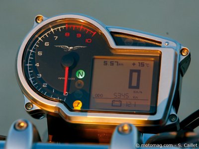 Moto Guzzi 1100 Griso : tableau de bord