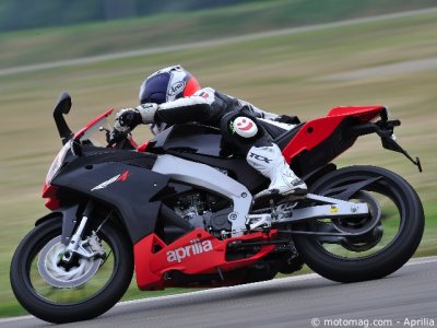 Aprilia 125 RS4 : comportement