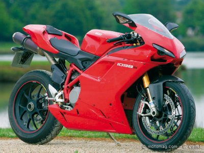 Ducati 1098 S : suspenssions : dures, dures