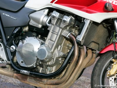 Honda CB 1300 F : traîtres cailloux