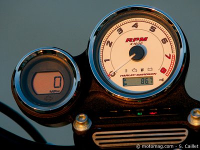 Harley-Davidson XR 1200 : tableau de bord