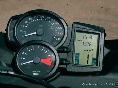BMW F800 ST : tableau de bord