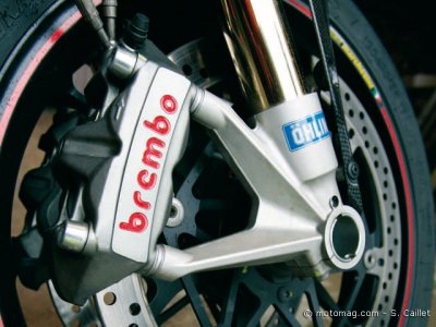 Ducati 1098 S : freinage très efficace