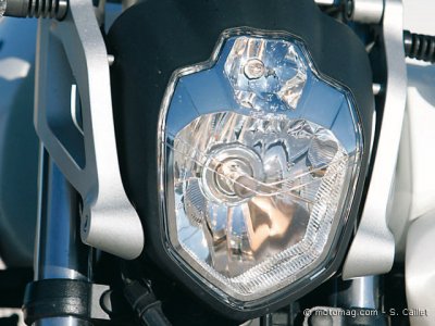 Yamaha 660 MT-03 : éclairage tendance