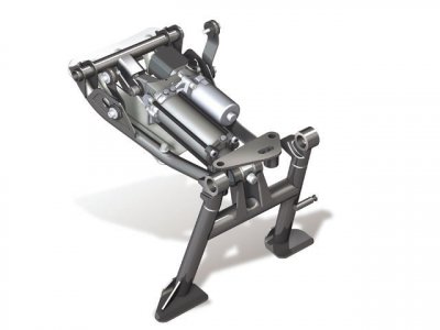 BMW K1200 LT : béquille centrale high tech