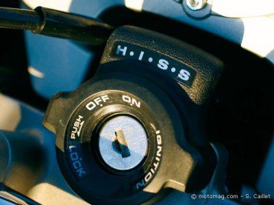 Honda CB 600 Hornet : contact antivol