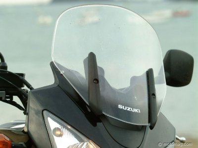 SUZUKI DL 650 Vstrom : bulle réglable.