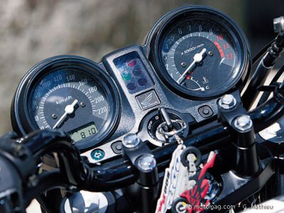 Honda CBF 500 : tableau de bord