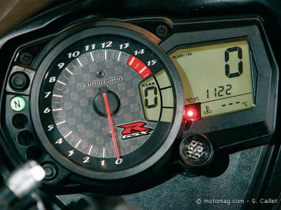 Suzuki  GSX-R 1000 : tableau de bord