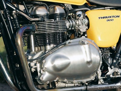 Triumph Thruxton 900 : douce motorisation
