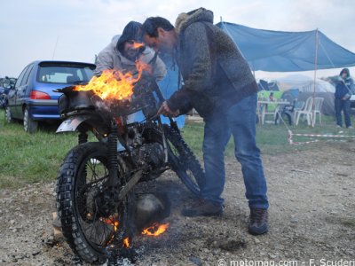 Petit barbecue entre amis.
