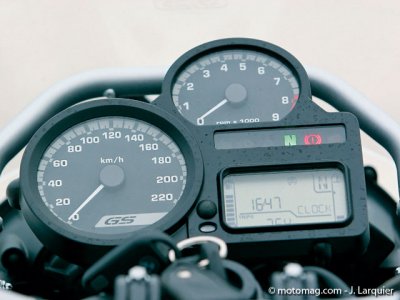 BMW R 1200 GS : tableau de bord