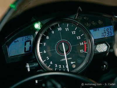 Yamaha  YZF 1000 R1 : tableau de bord