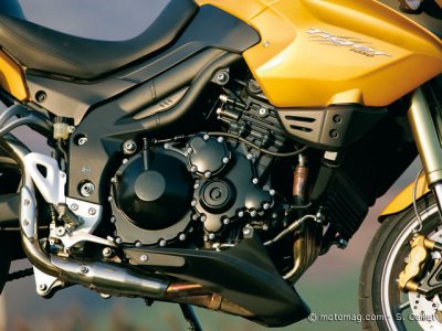 Triumph 1050 Tiger : motorisation linéaire