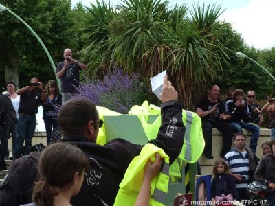 Manif à Agen : électeurs avant tout