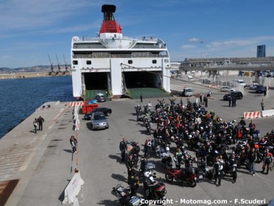 Tunisian Moto Tour : l’embarquement
