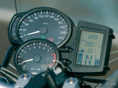 BMW R1200R : tableau de bord