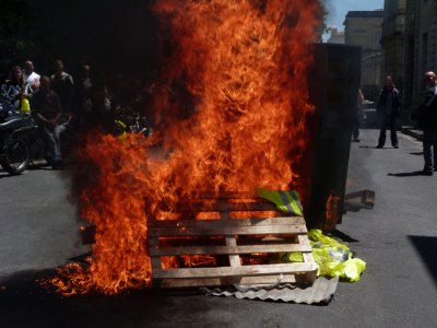 Manif FFMC 47 du 28 mai : au feu